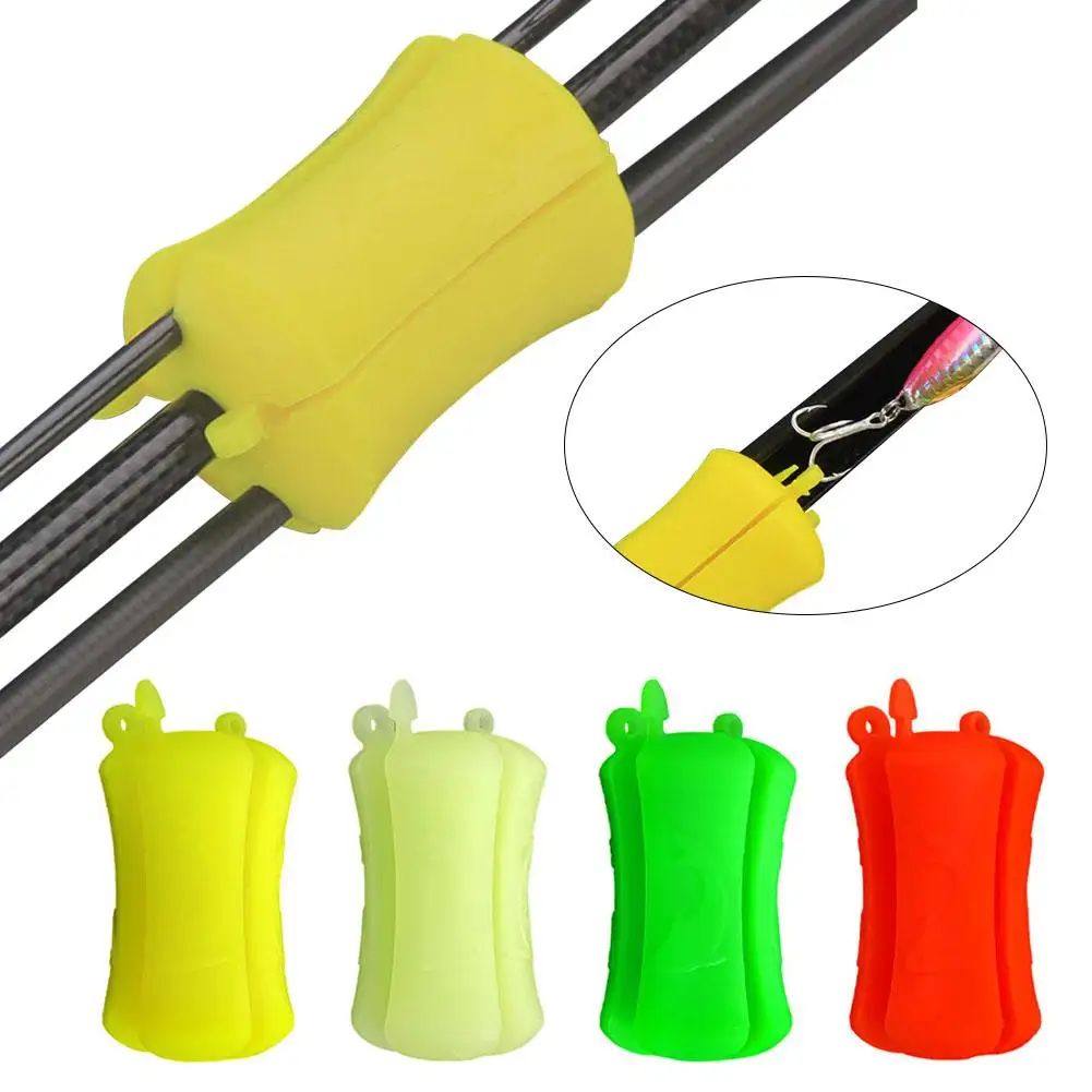 4pcs Fishing Rod Holder Protector Ball Fishing Lure Rod Support Storage  Silicone Carp Fishing Rod Protection Rack Drop Shipping - AliExpress