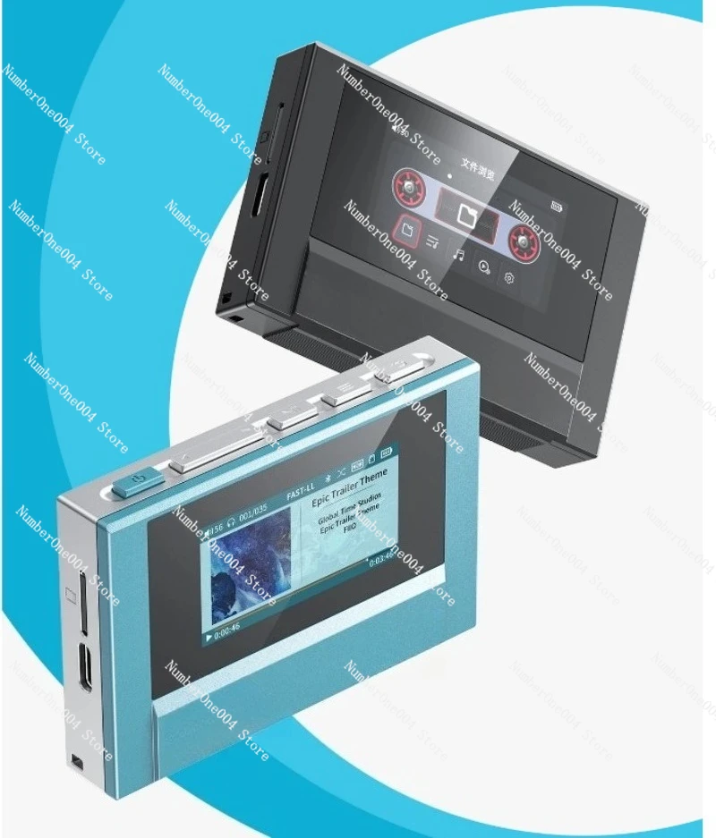새로운 무선 블루투스 MP3 미니 워크맨 8GB 맞춤형 DSD 지원 레트로 휴대용 블루투스 플레이어 음악 선물