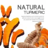AILKE Natural Turmeric Skin Care Range, Lightening, Cleaning Skin, Moisturizes, Remove Acne and Pimples, Refining Pores 5