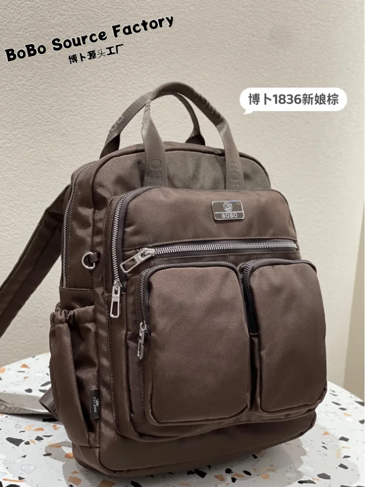New Arrival Lightweight Waterproof Oxford Fabric Multiple Pockets Travel Backpack for Women Fits 14 Inch Laptop backpacks рюкзак 3