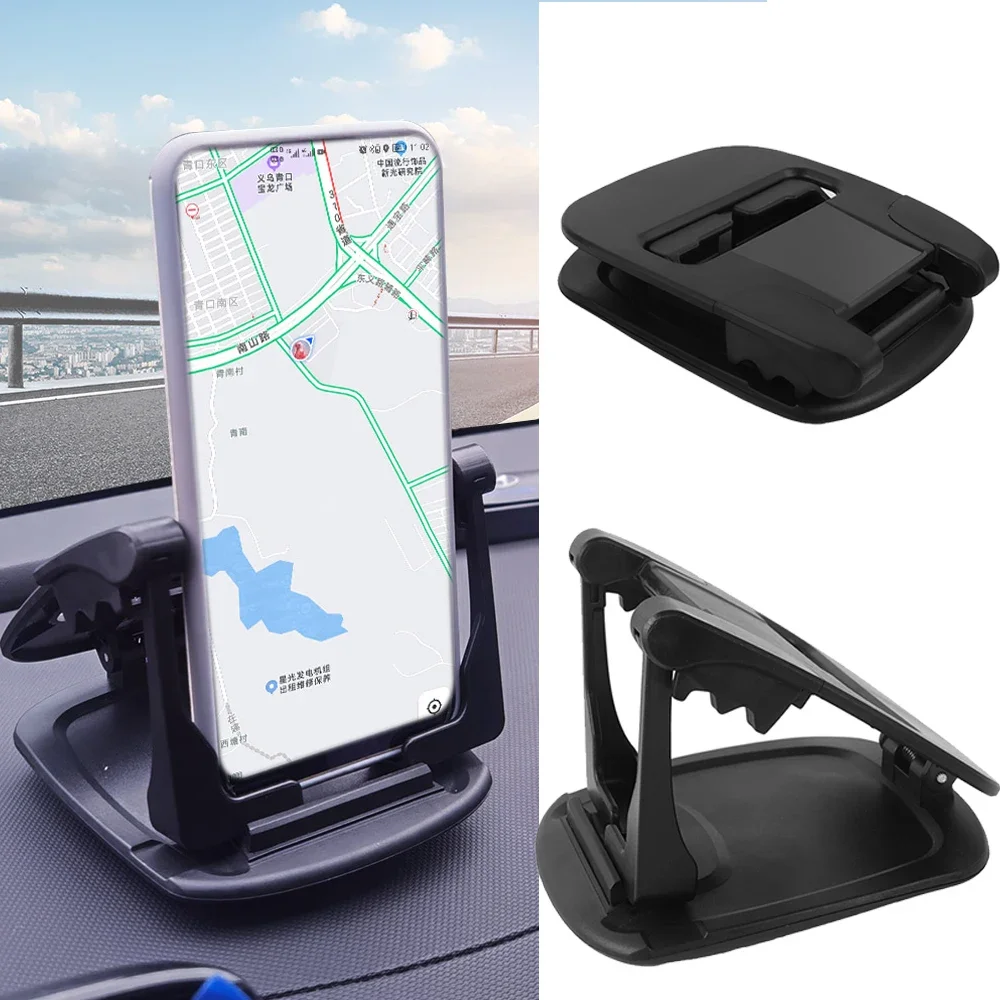 Upgrade Car Phone Holder 360 Degree Rotate Dashboard Non-slip Mat Adjustable Rubber Mount Holder GPS Mobile Phone in Car