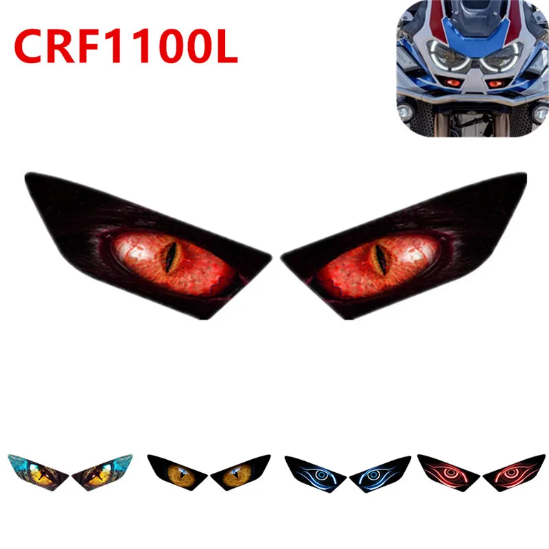 For Honda CRF 1100 L Africa Twin ADV Adventure Sports 2020-2023 Motorcycle headlight protection sticker turn signal sticker naturehike noke outdoor anti perspiration headlight sports running high gloss headwear ultra long endurance light