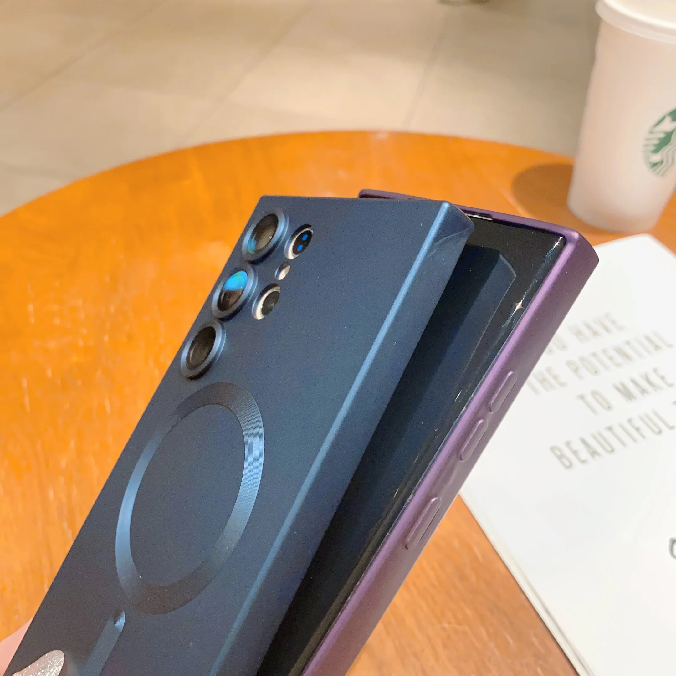 Premium Magnetic Magsafe TPU Case - Luxury Edition