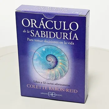 Oracle of Wisdom To Make Decisions In Life 10.5*7.5cm 52 Divination Oracle Cards Spanish Edition 1