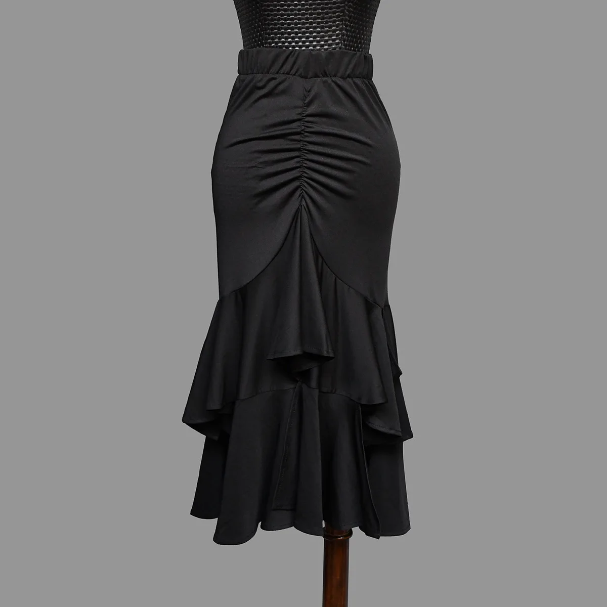 삼바 댄스용 라틴 댄스 스커트, 살사 댄스 의상, 차차 연습 스커트