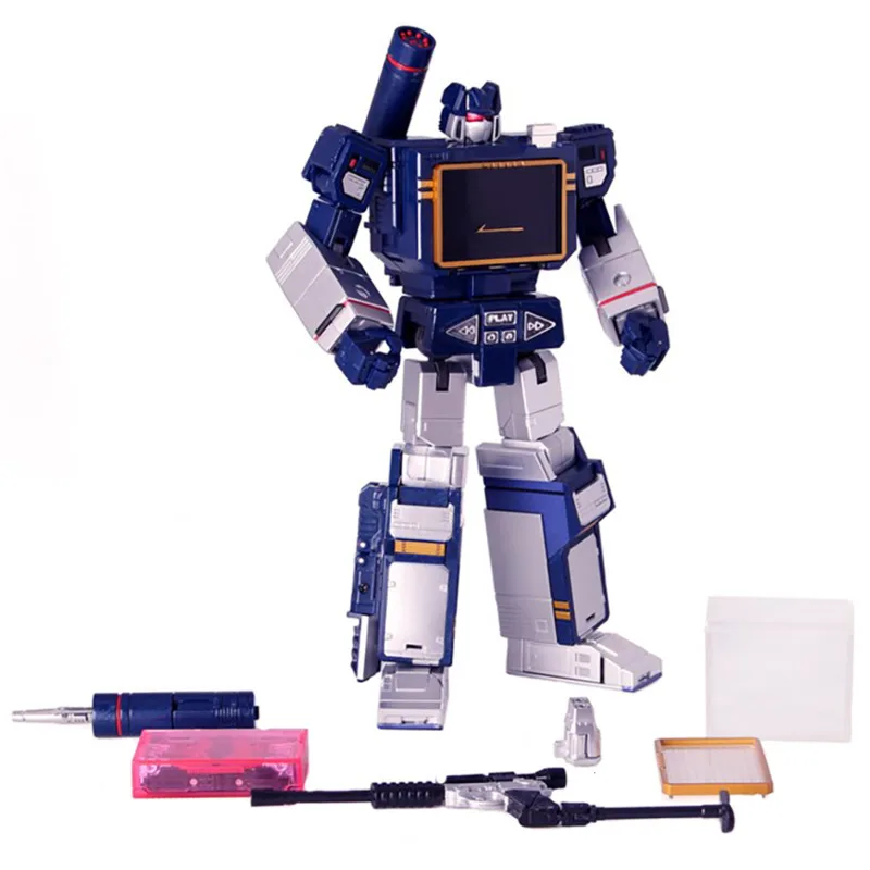 Фото THF THF-01J Soundwave 25 см KO MP13 шедевр трансформер экшн-фигурка игрушка Soundblaster модель фильма деформация автомобиль робот №3