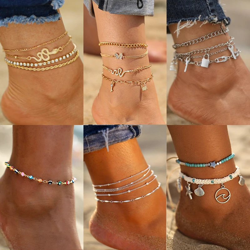 Ankle bracelet trend deals