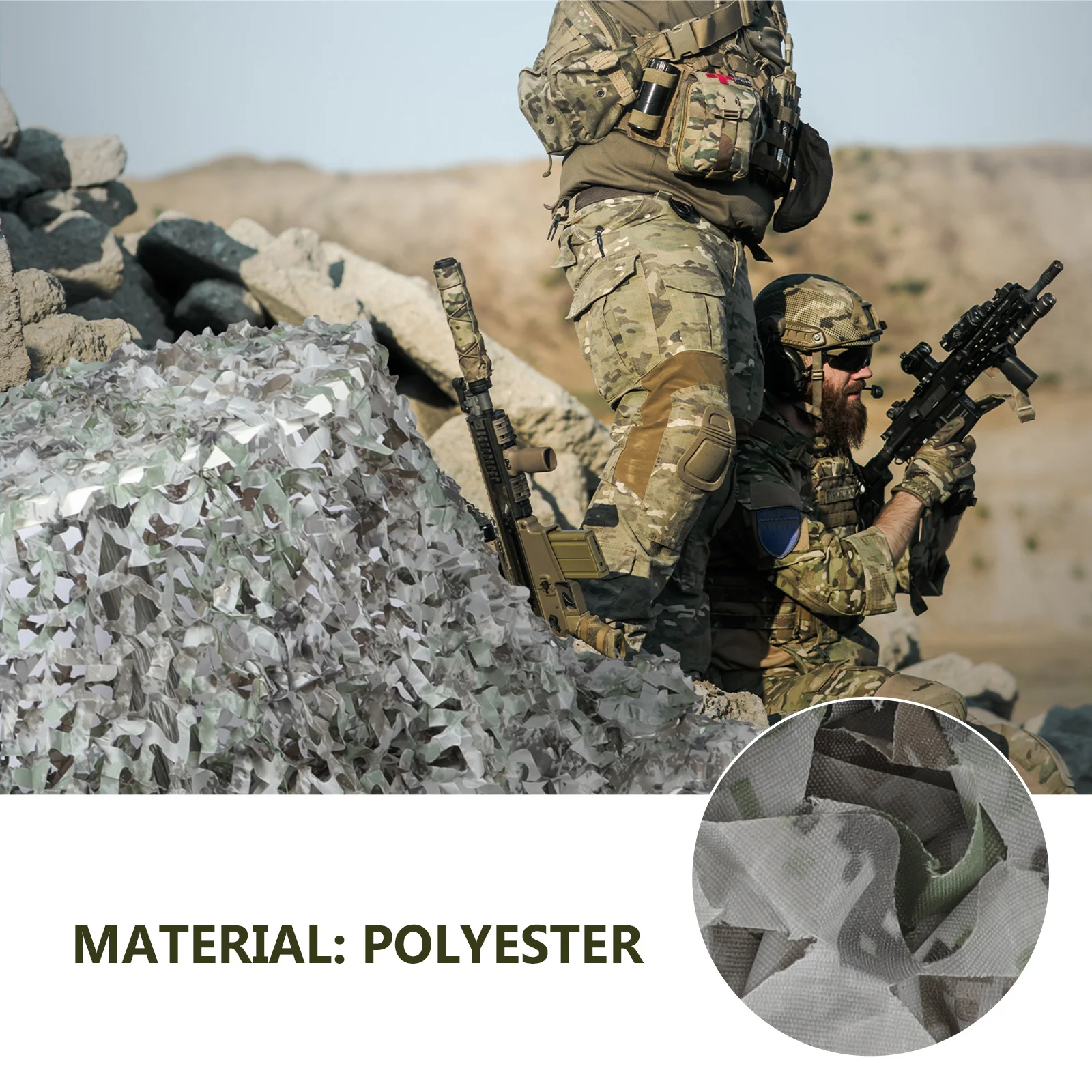 Camo Waterproof Mesh Net 3