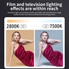 Dual Color Temperature COB Photography Light 80W Professional LED Video Light Portable Lampshade Handheld Fill Light mini Bowens 4