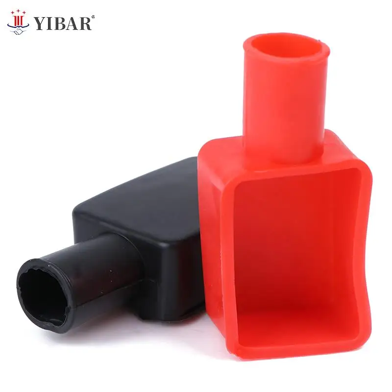 1Pair Car Battery Terminal Insulation Clamp Clips Battery Pole Protector Covers