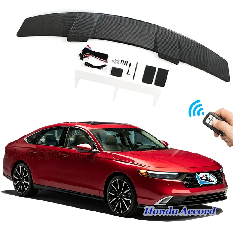 Auto Exterior Electric Pars Carbon Fiber Car Spoilers For Honda Accord 10th 11th gen-Universal Rear Spoiler Tailwing