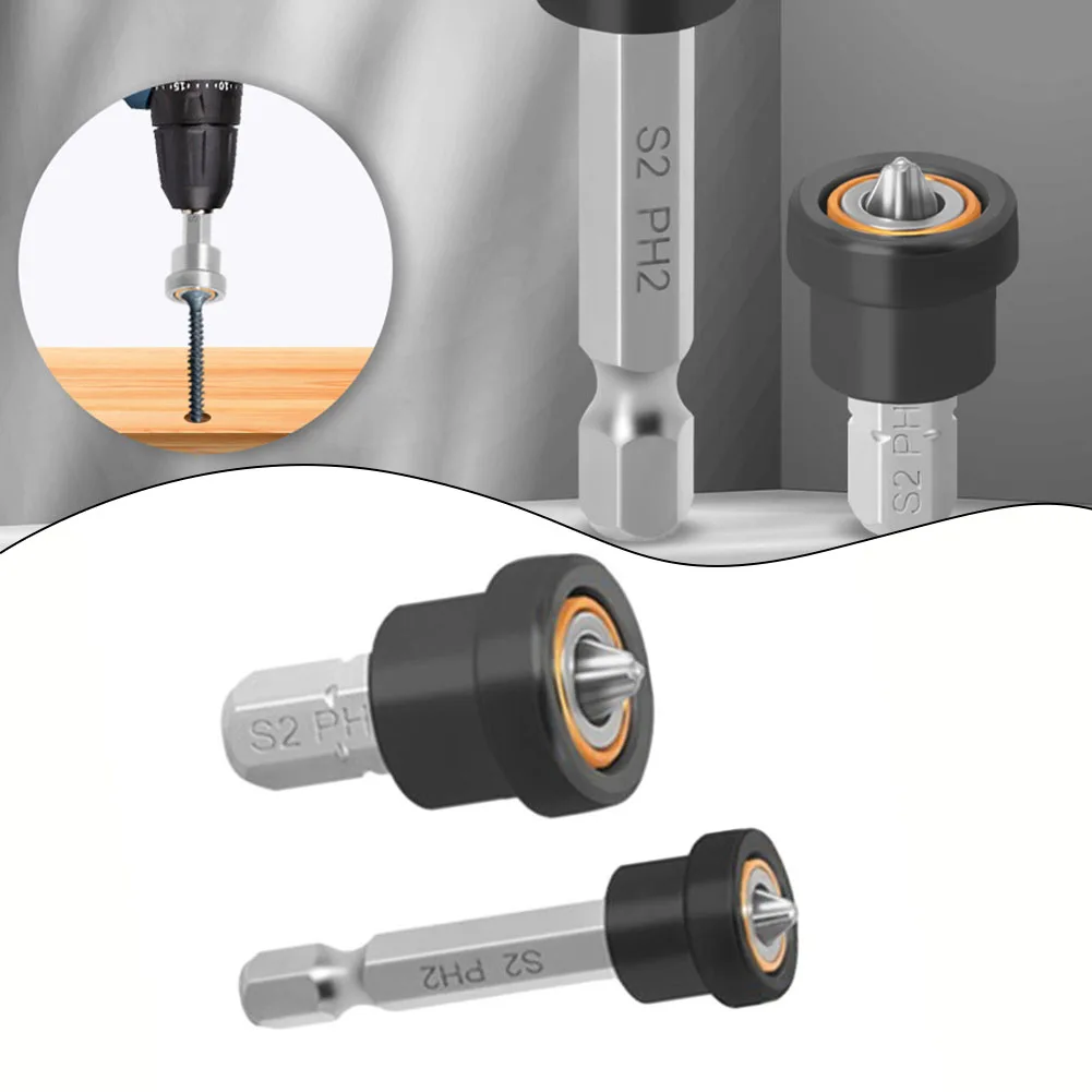 Screwdriver Bits With Magnetic 25/50mm Magnetic Screwdriver Bit HolderCross-head Hex Shank For House Working Screwdriver Bits