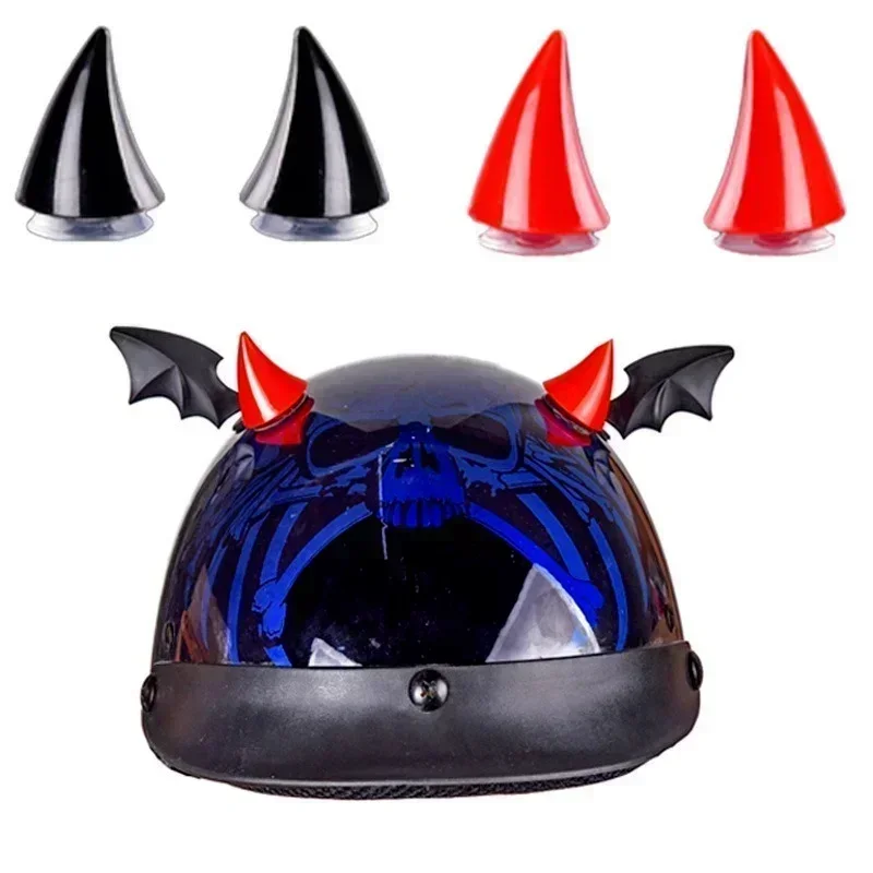 Cute Cat Ears Helmet Decoration Stickers for Moto Electric Car