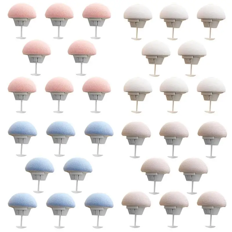

Duvet Cover Pins 8Pcs Duvet Pins With Buttons Non-Slip Mushroom Duvet Cover Holding Keeps Comforter From Shifting For Quilt