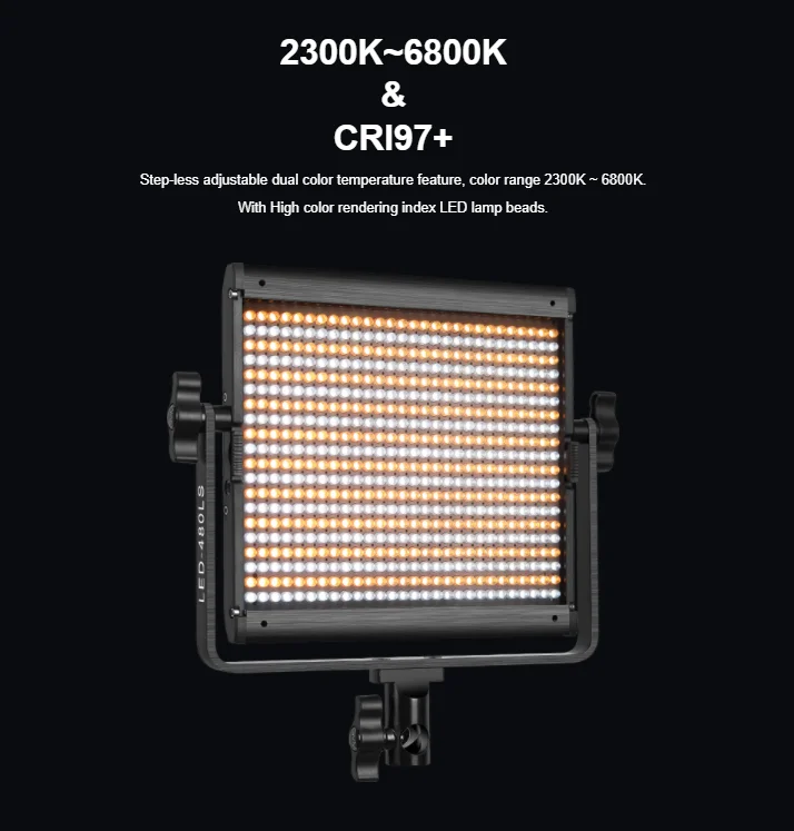 480LS Photographic Lighting Professional Photography Studio Light Flood Light Le