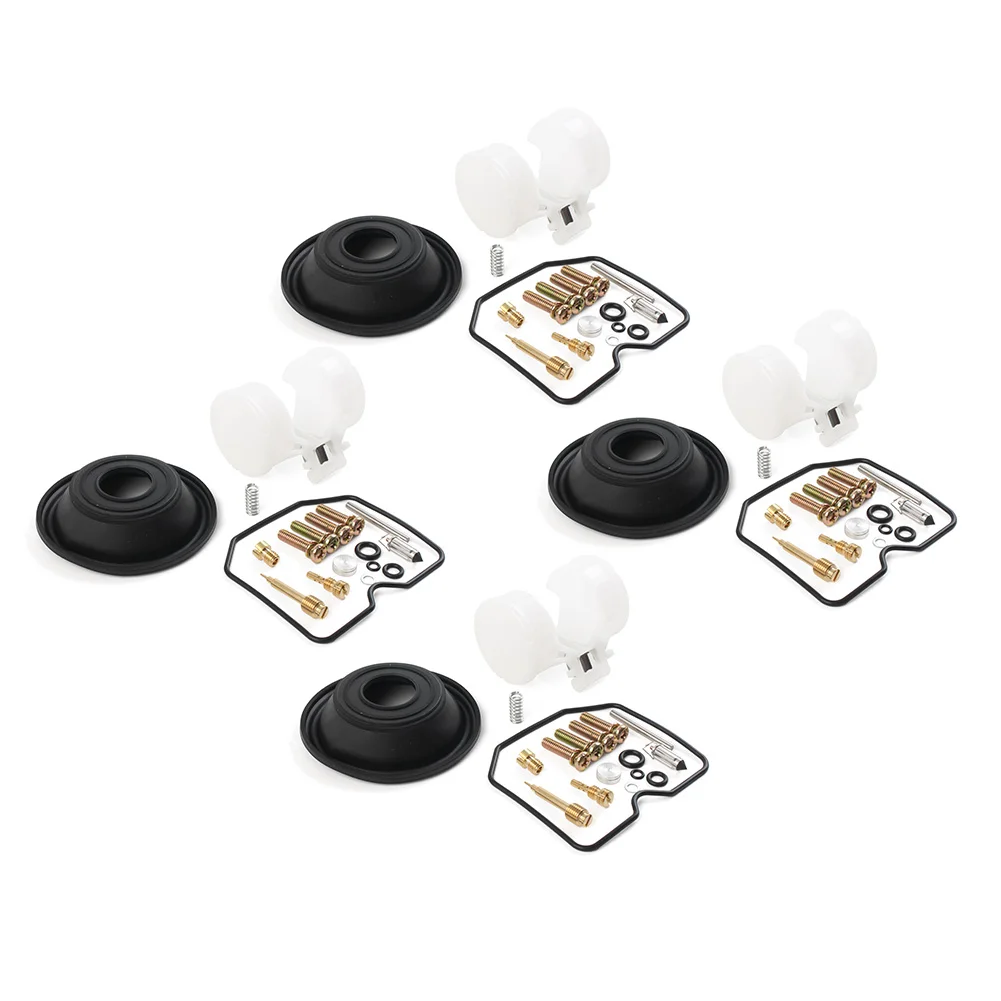 

Набор для ремонта мотоциклетного карбюратора, поплавок с диафрагмой, 4 комплекта для Kawasaki ZL900 A Eliminator 1985-1986