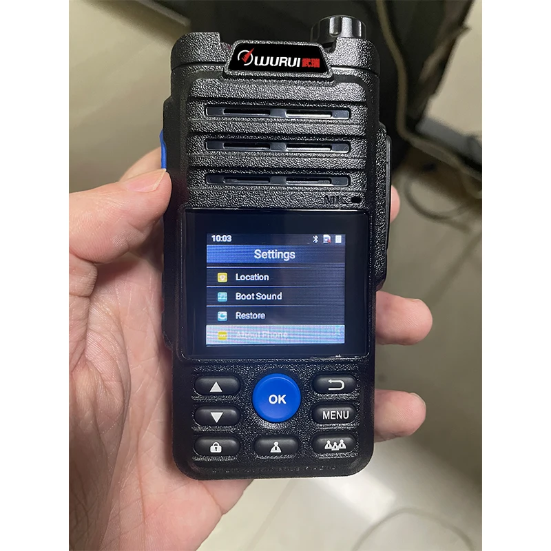 Wurui B5 Zello 4G walkie talkie poc radios Two-way radio ham Push-button telephone communications profesional long range phone
