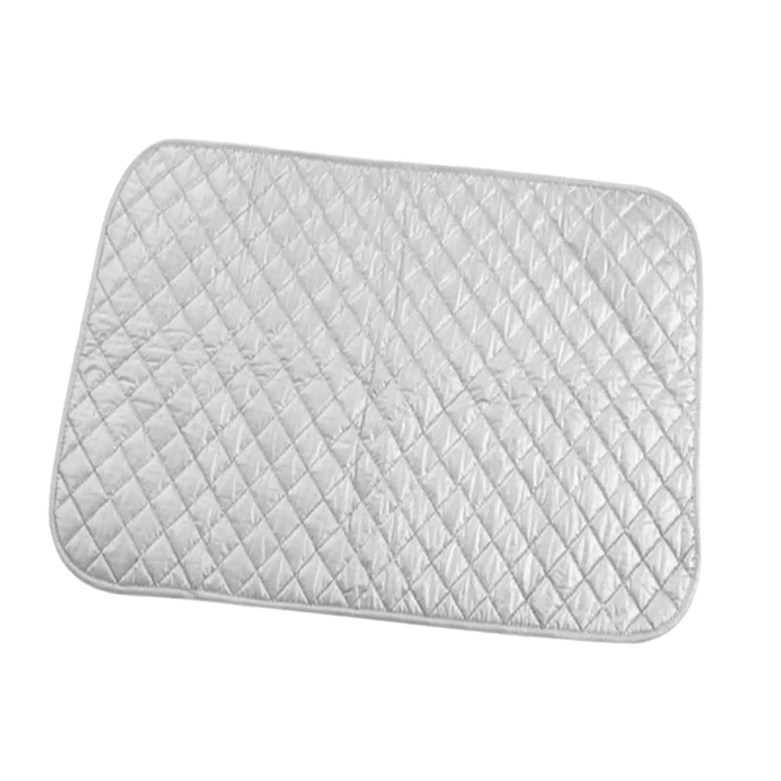Ironing Blanket Thick Travel Iron Mat Ironing Pad Mat Quilted Ironing Board Cover Iron Board Alternative Cover for Table Top
