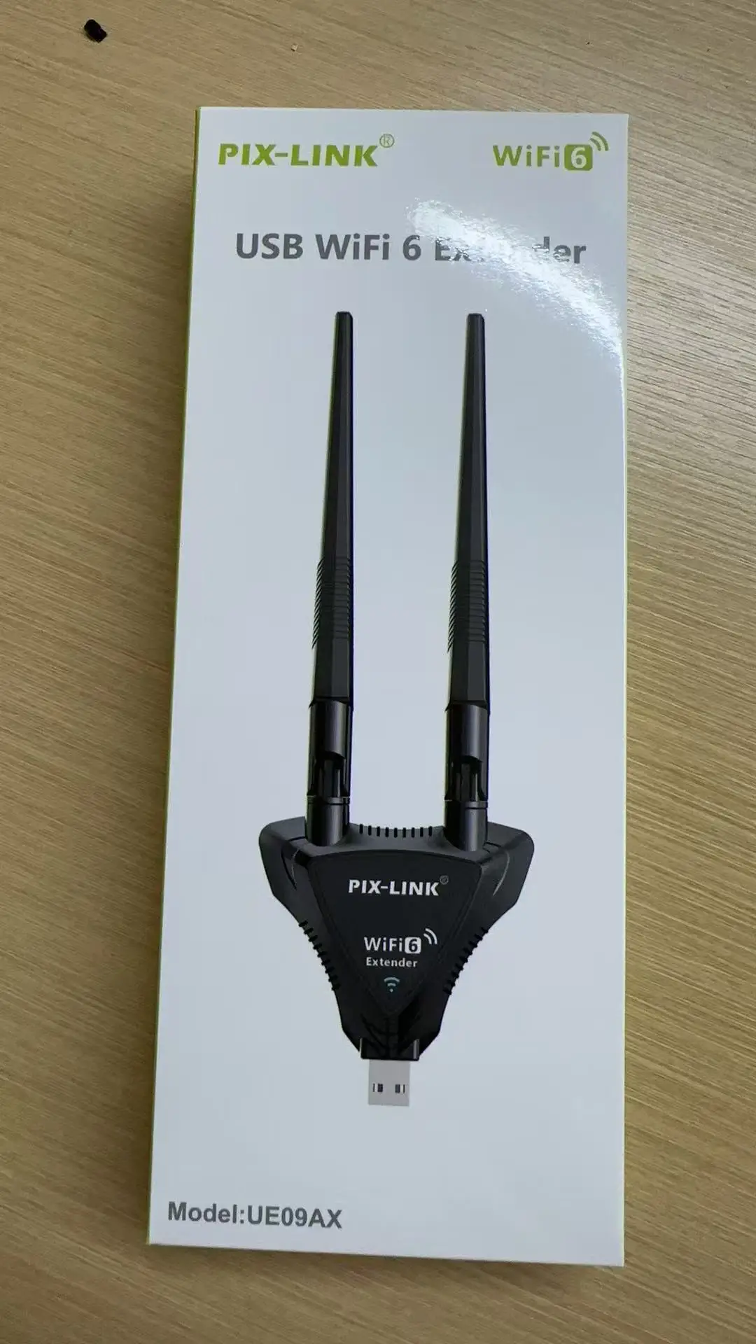 픽스링크 USB WIFI6 확장기 USB 와이파이 범위 확장기 와이파이 리피터 UE09AX