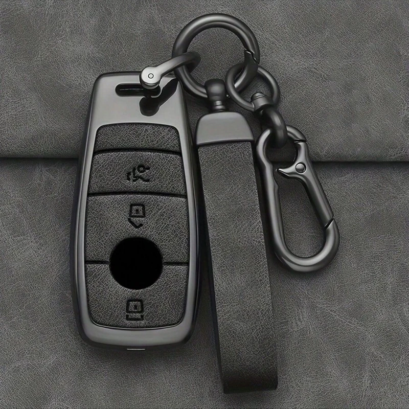 Legierung Stil Autoschlüssel-Hülle Abdeckung für Mercedes Benz A C E S G Klasse GLC CLE CLA GLB GLS W177 W205 W213 W222 X167 AMG