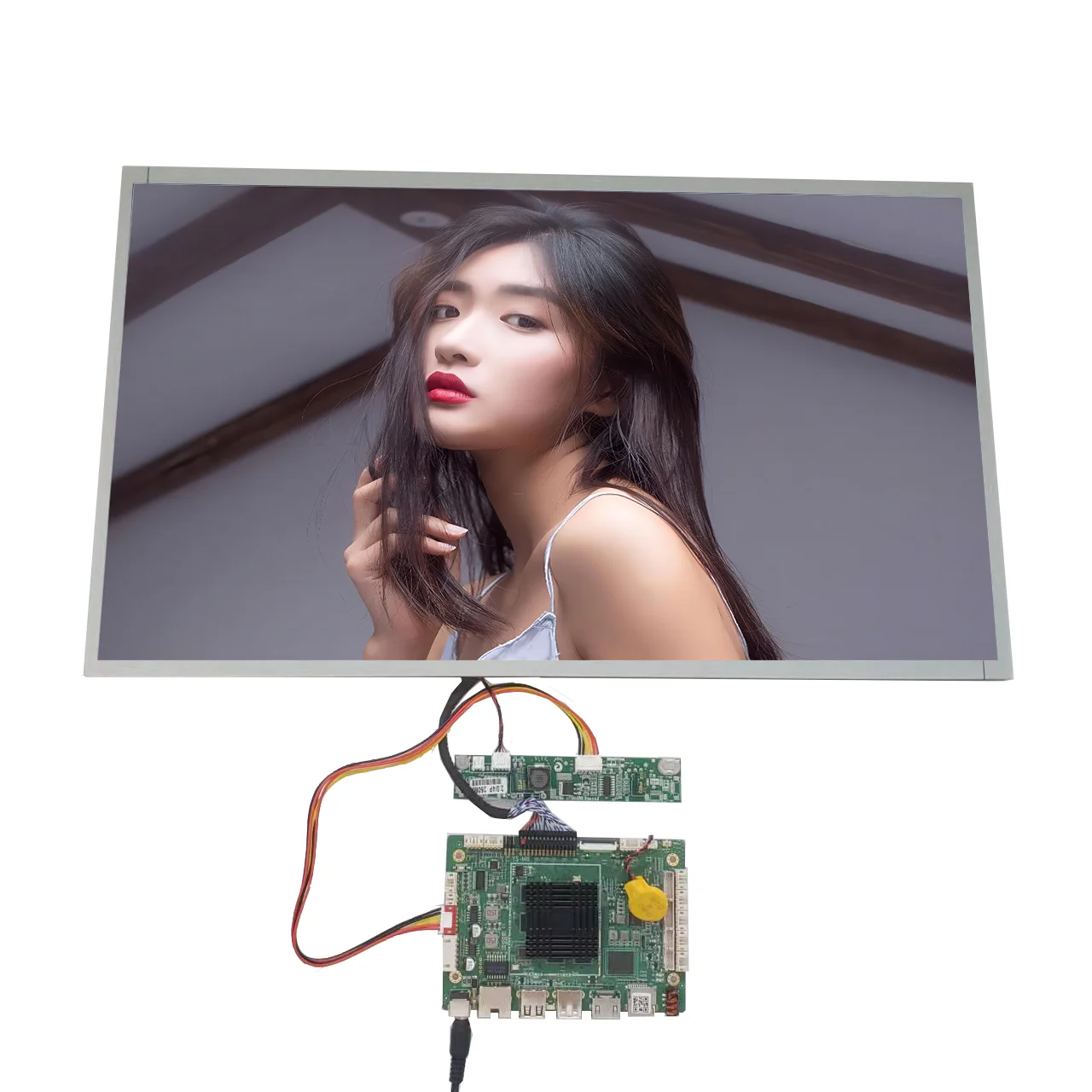 

MG2151B04-3 CSOT 21.5 inch resolution 1920x1080 lcd screen with ys-m8 android board input LVDS speaker output