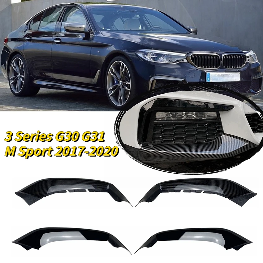 

Съемный угловой диффузор для переднего бампера BMW G30 G31 M Sport 2017-2020 M
