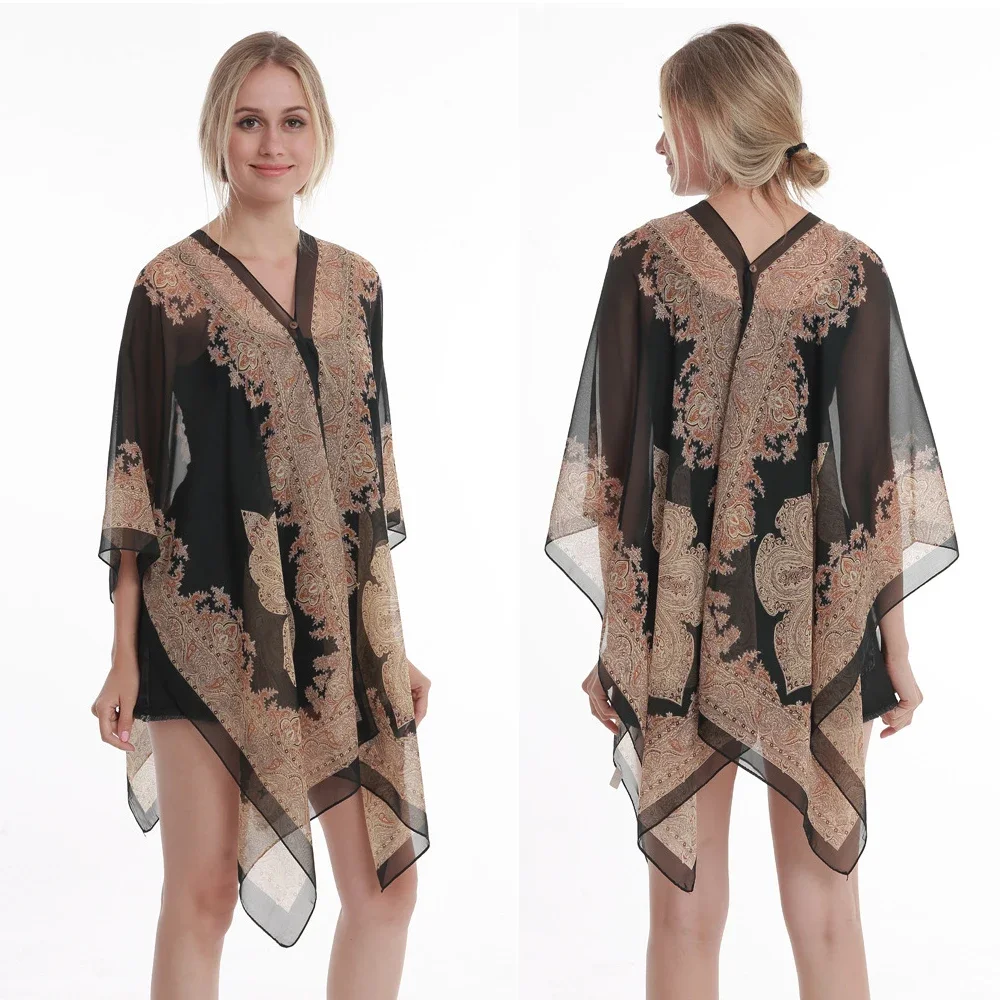 2023 женский шифоновый пляжный