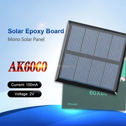 Enhanced Solar Panel Energy Module with Epoxy PET Power Generation Board (2PCS)