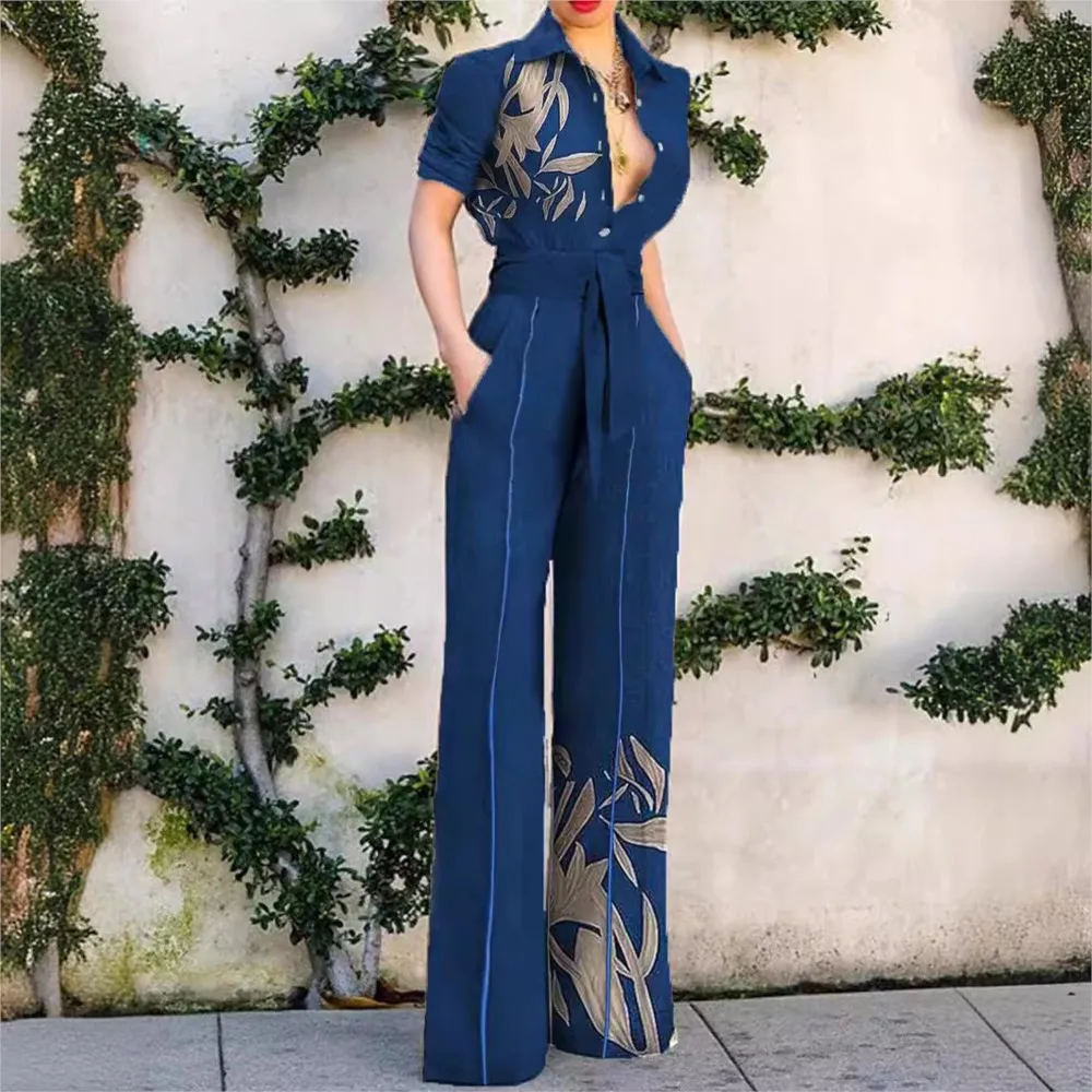 Daisy | Women's Jumpsuit Elegant Cold-Shoulder Wide-Leg main image 0