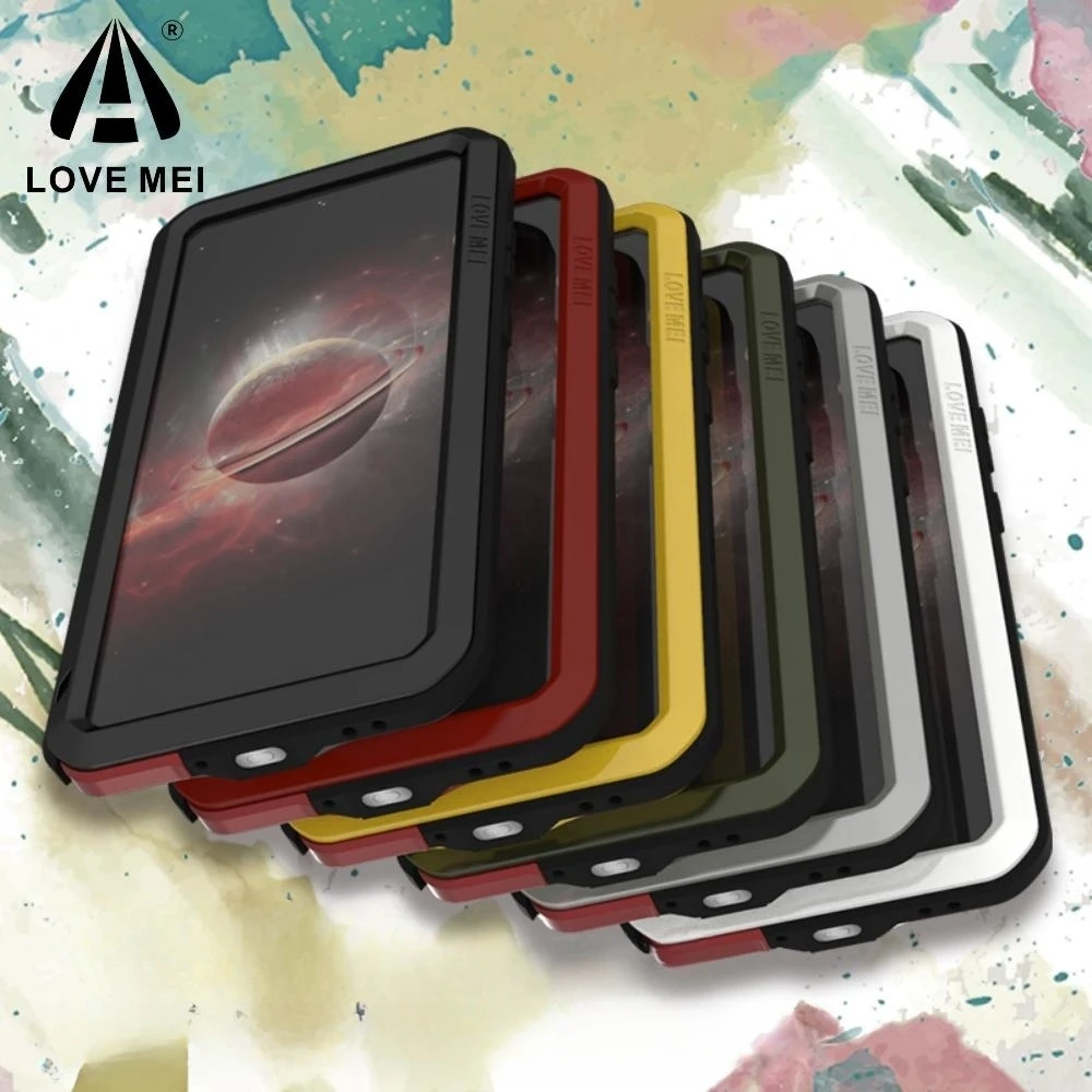 

Lovemei Phone Cases Silicone Shockproof And Dustproof Military Grade Metal Protective Cover For Samsung A70 A70s A71 5g A72 Case