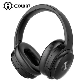 COWIN SE7 Hybrid Active Noise Cancelling Wireless Bluetooth Headphones aptX Stereo Sound Over Ear Headset with ANC 30-hour