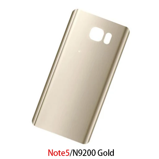 Para Samsung Galaxy Note Note5 N9200 Note7 N930 Note8 N950 Note 9 N960 Tampa traseira da bateria de vidro Tampa traseira da caixa