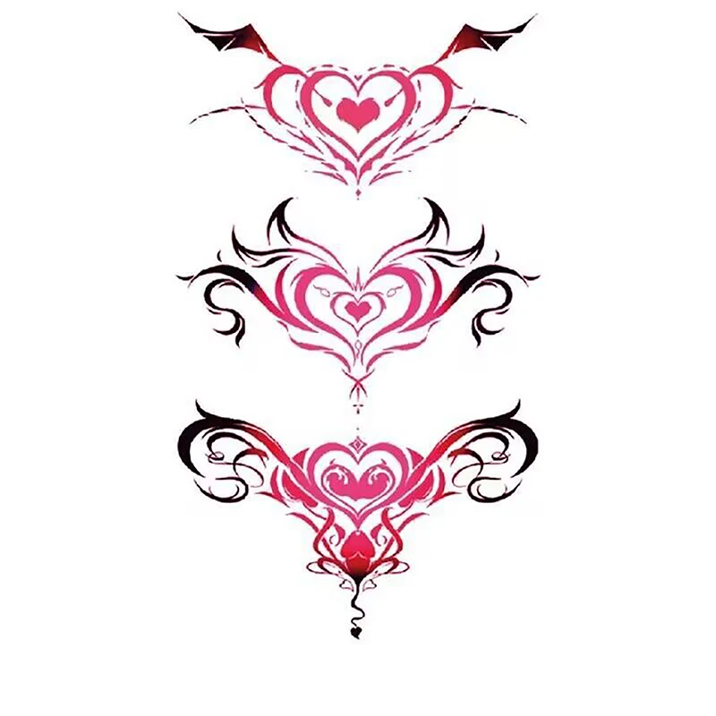 Sexy Tattoo wasserdichte temporäre Tattoos Aufkleber Tattoo Mädchen 3d gefälschte Sex Gebärmutter Tattoo Aufkleber gefälschte Tattoos für Frauen – Detail 6