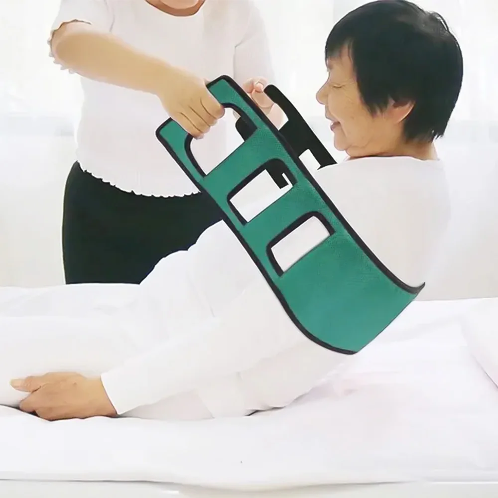 1PC Patient Transfer Nursing Sling Removable Auxiliary Nursing Accessory for Elderly Bedridden Safe Lifting Bandage Lift Belt