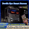 Demon LED Eyes For Car Truck Windshield LED Eyes Programmable Flexible LED Sign Screen Window Animated LED Light Eyes For Cars 1