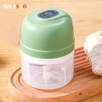 Electric Garlic Purer 100/250ML Mini Electric Garlic Chopper USB Charging Ginger Vegetable Cutter Food Chopper Kitchen Tools 1