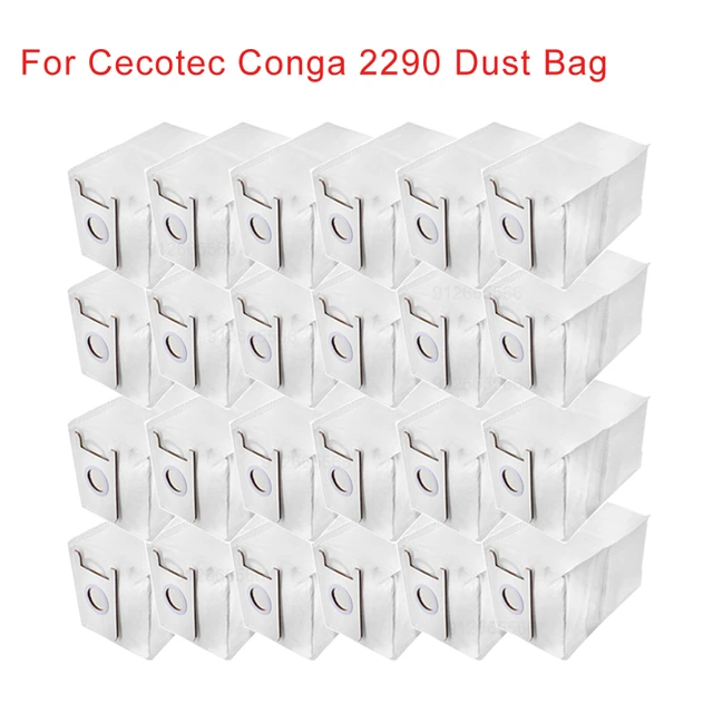 1Set Dust Bags For Cecotec Conga 2290 Ultra Home Vacuum Cleaner Spare Parts  Self-Emptying Bags Box Replacement - AliExpress