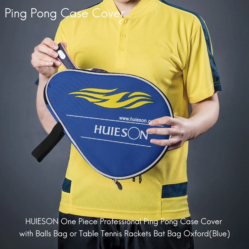 HUIESON 원피스 전문 탁구 케이스 커버, 옥스포드 탁구 라켓 배트 백