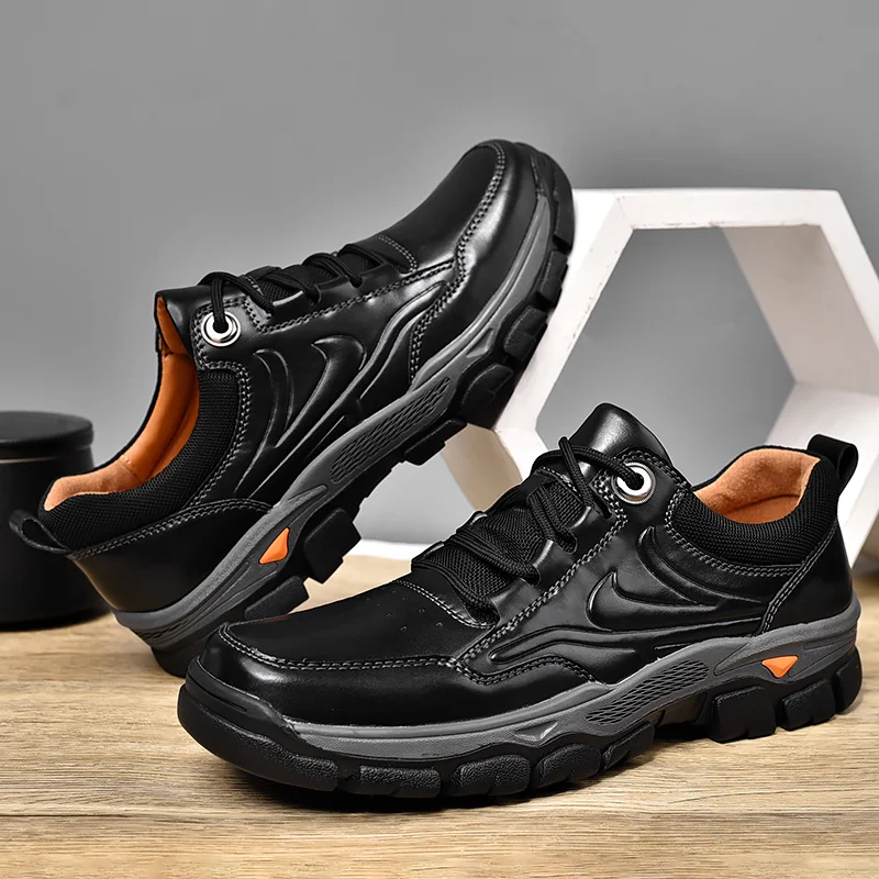 Freizeitschuhe für Herren, Herren-Turnschuhe, Laufschuhe, Wanderschuhe, leicht, Sport, Outdoor, Slip, bequem
_voghion.com