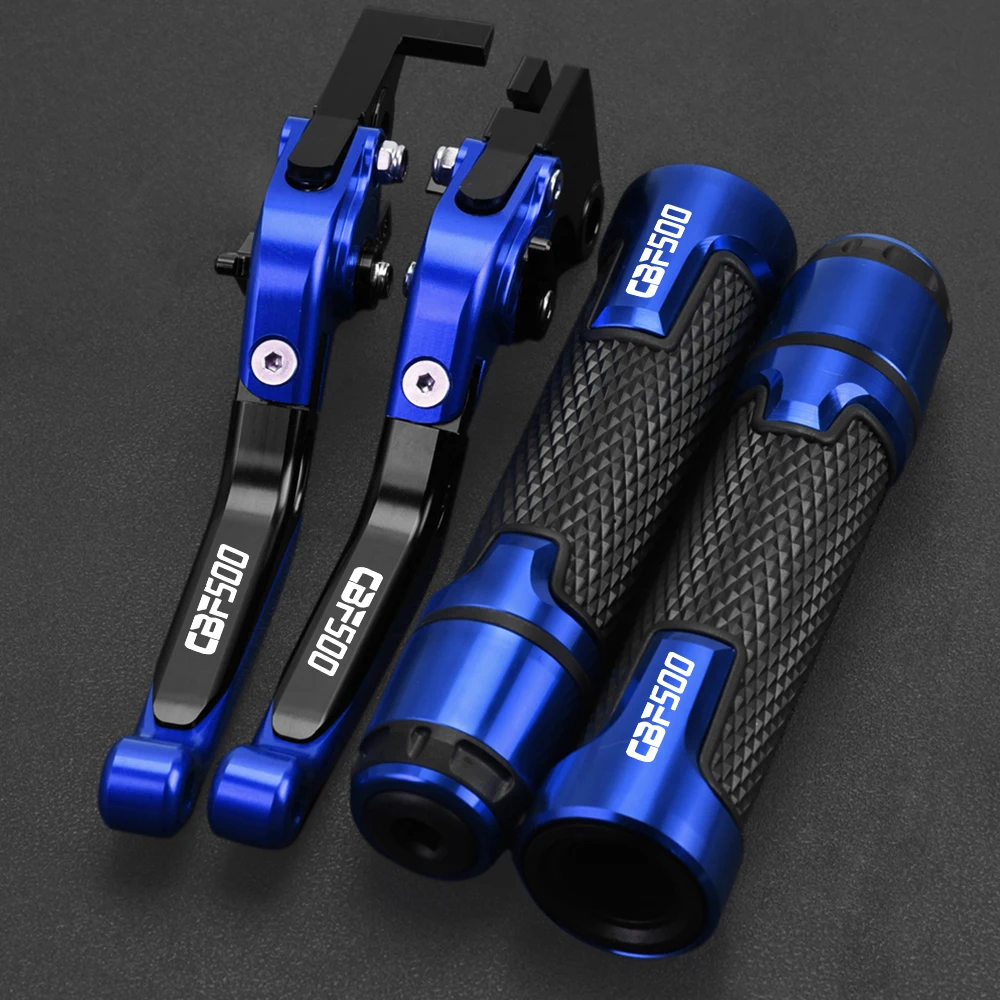 

2013-2018 2017 2016 2015 2014 Motorcycle Adjustable Brake Clutch Levers Handlebar Hand Grips Ends FOR HONDA CBF500 CBF 500 cbf