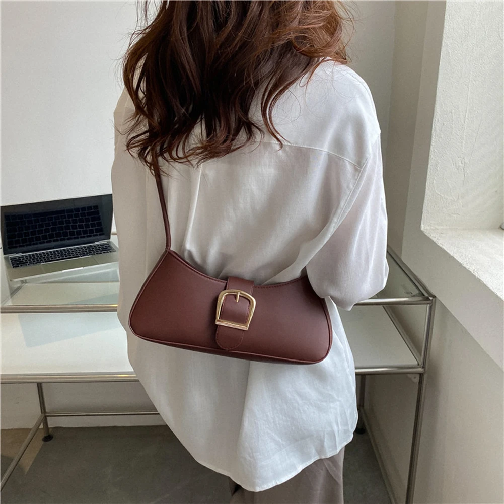 Fashion Women Shoulder Crossbody Bag Adjustable Hobos Top-handle Bags Solid Color Shopper Bag Travel Brand Designer Handbags