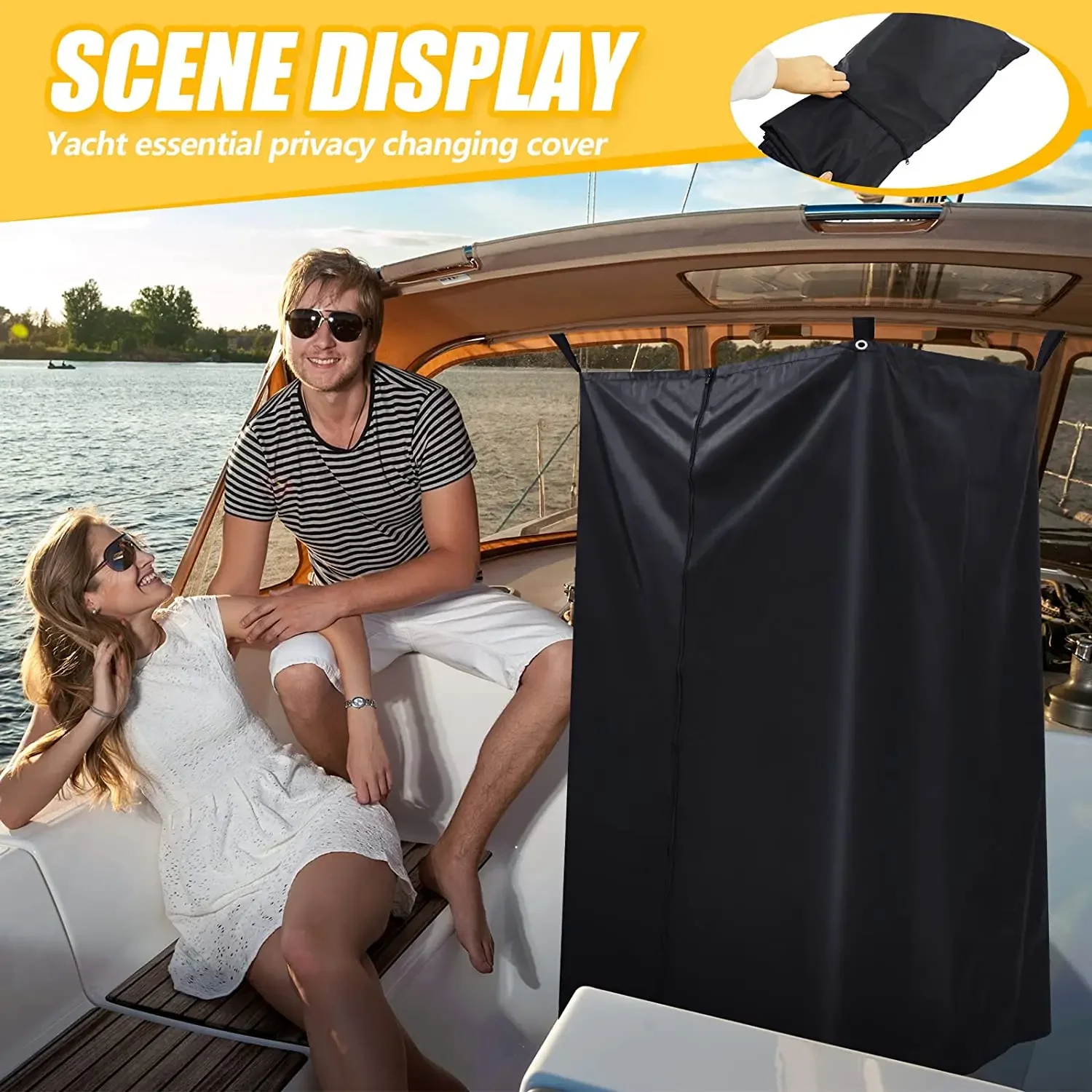 Boats Privacy Curtain Boat Changing Room With Bag Portable Privacy Tent Shower Curtain Toilet Tent For Outdoor Portable Privacy Tent