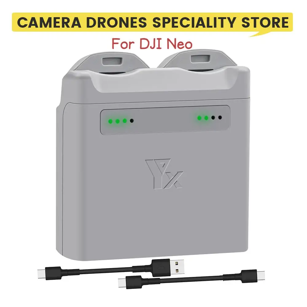 For DJI Neo Battery Charging Hub Two-Way Battery Intelligent Flight Battery Faster Charger For DJI Neo Drone Accessories