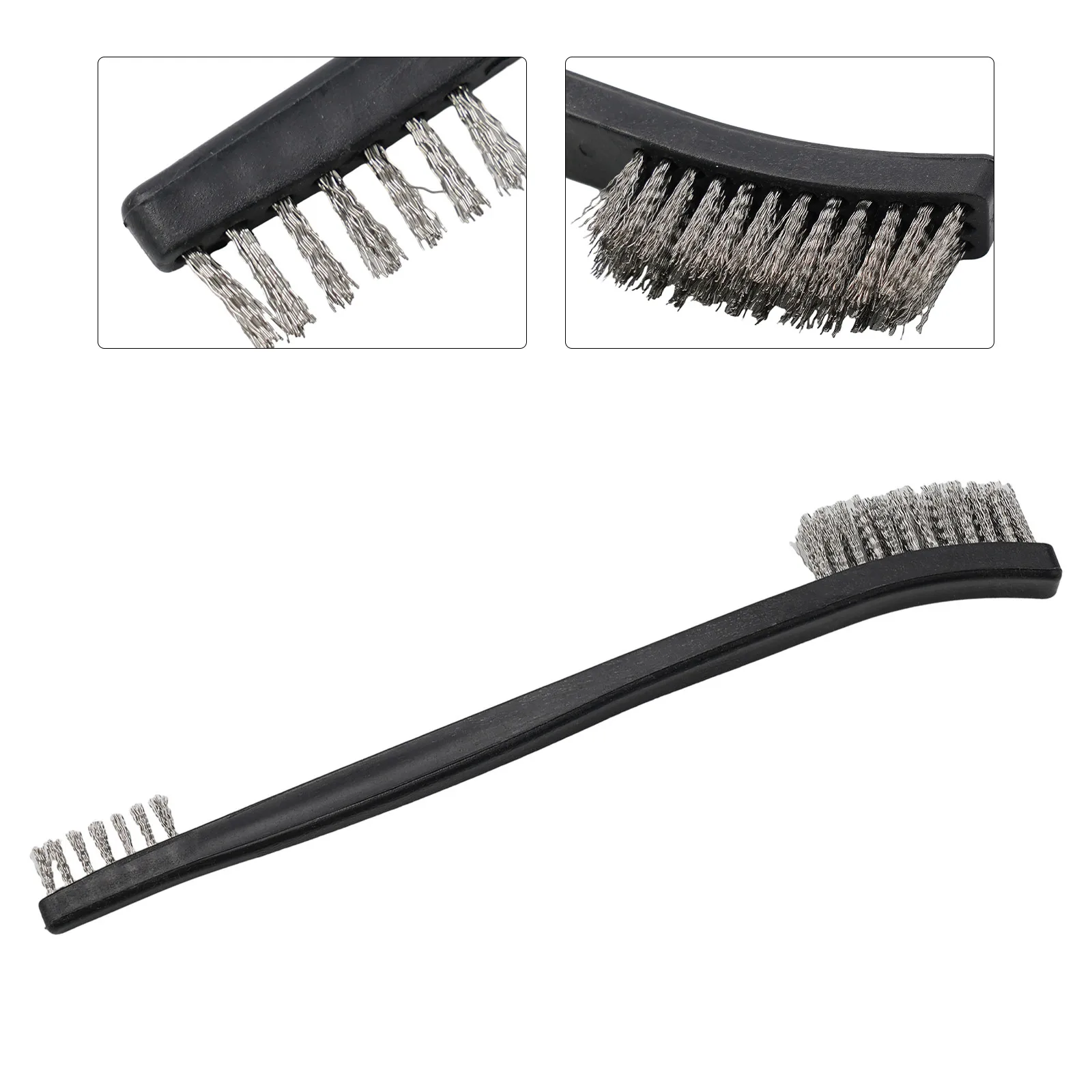 1pcs Wire Brush Stainless-Steel Copper Nylon-Cleaning Brushes Metal Remove Rust Polishing Metal-Brushes Cleaning Tools Home Kits mini wire brushes brass nylon steel brushes micro rusts remover paint remove metal scrubbing polishing burring hand tools