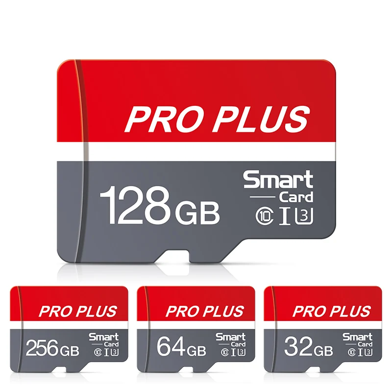  마이크로 SD 카드, 플래시 TF 카드, 메모리 카드, U3 메모리 카드, 무료 SD 어댑터, 256GB, 128GB, 64GB, 32GB, 16GB