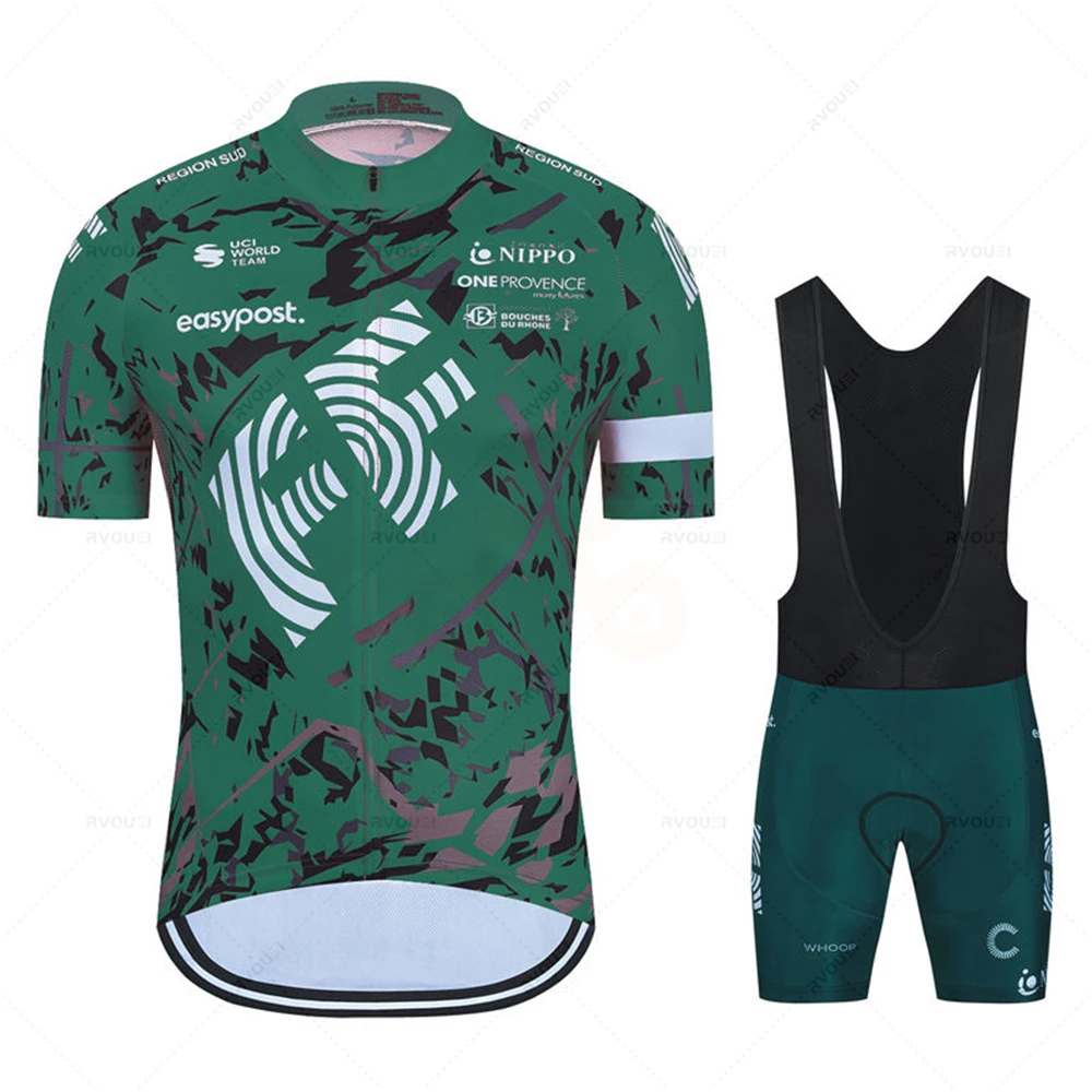 Summer Cycling Clothing 2025 New Team Ropa Ciclismo Hombre Short Sleeve Cycling Jersey Set Mtb Bike Man Uniforme Maillot Bicycle 5
