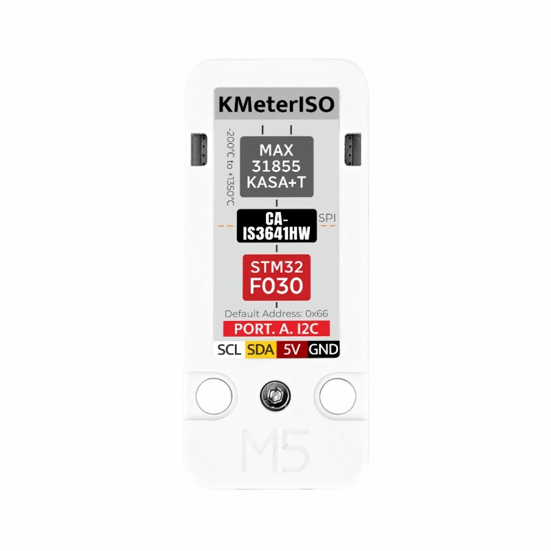Oficial Kmeter Unidade de Isolamento com Sensor de Temperatura Termopar Max31855 M5stack - Imagem 4