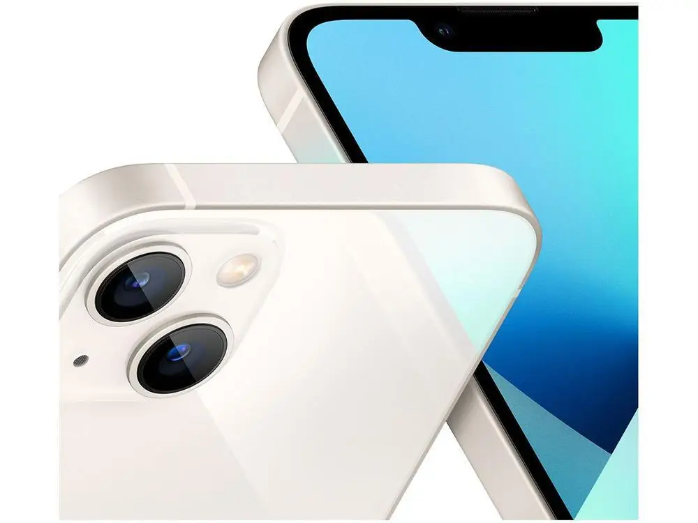 Apple iPhone 13 128GB Estelar Tela 6,1” 12MP 5