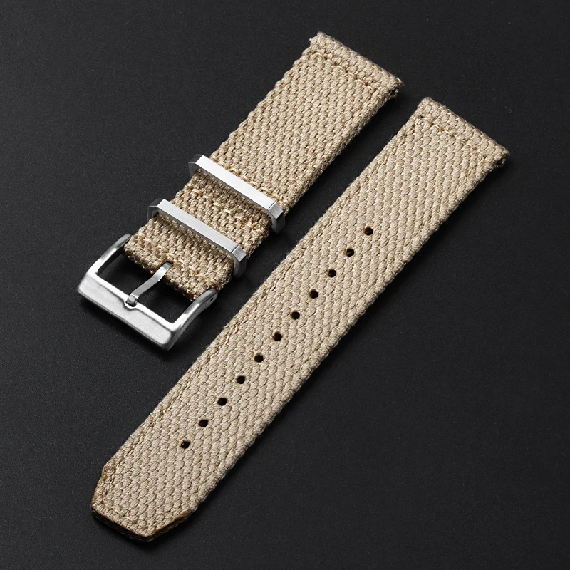 Premium Two-Sided Genuine Nylon Quick Release Sport Watch Band