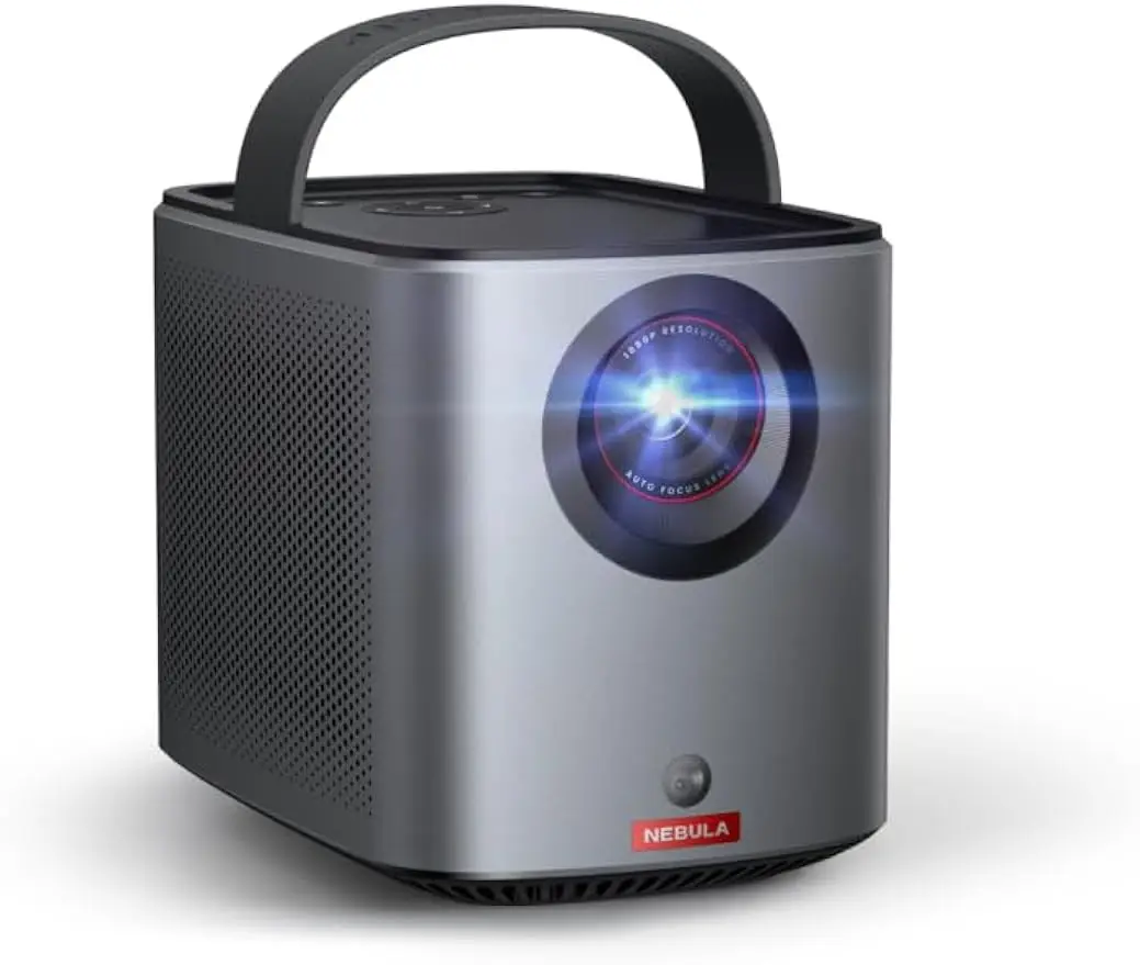 

NEBULA Mars 3 Air GTV Projector - Netflix Officially Licensed, 400 ANSI-Lumen Brightness, Native 1080P, Dolby Digital Sound,